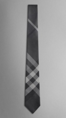 Check Silk Tie