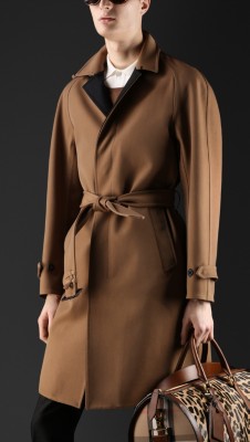 Cotton Gabardine Bonded Trench Coat