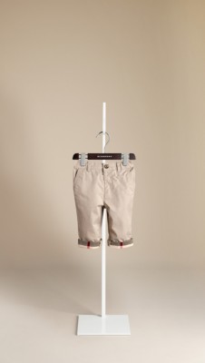 Check Cuff Chinos