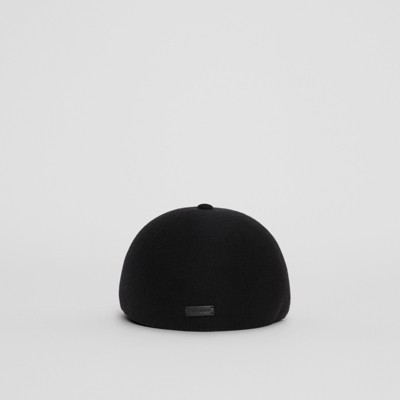 burberry felted wool baseball cap