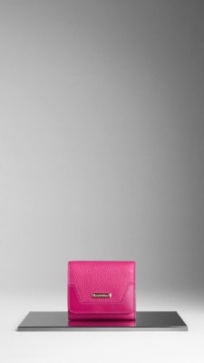 London Leather Folding Wallet