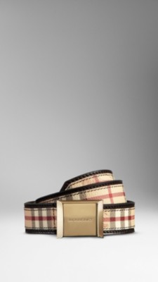 Haymarket Check Belt