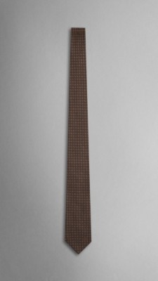 Geometric Silk Tie