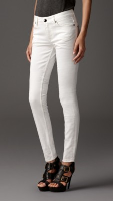 Milbourne White Skinny Fit Jean