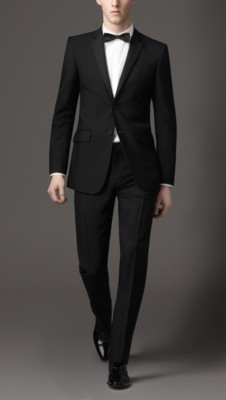 Modern Fit Wool Mohair Tuxedo