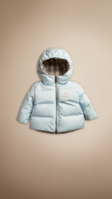 Reversible Check Puffer Jacket