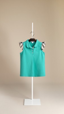 Check Sleeve Polo Shirt