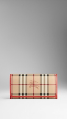 Haymarket Check Continental Wallet