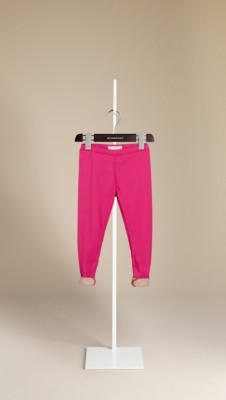 Ribbed Cotton Leggings