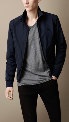 Zip Front Packaway Blouson