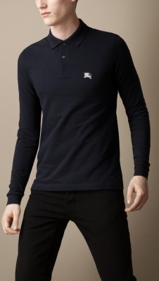 Check Placket Polo Shirt