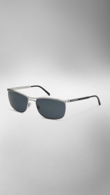 Bridge Detail Polarised Sunglasses