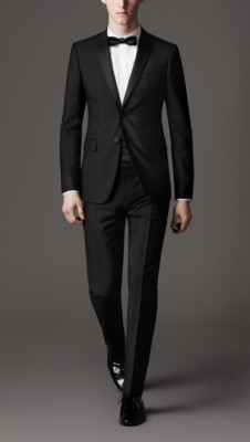 Modern Fit Wool Mohair Tuxedo