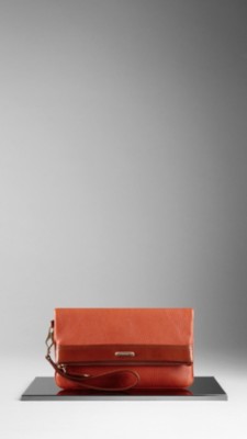London Leather Wristlet