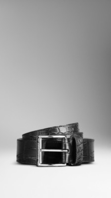 Alligator Leather Belt