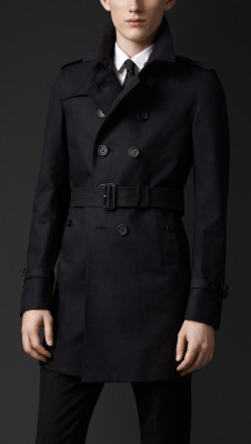 Cotton Twill Trench Coat