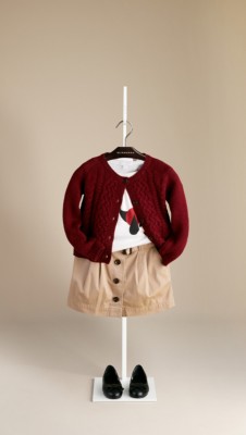 Alpaca Cable Knit Cardigan