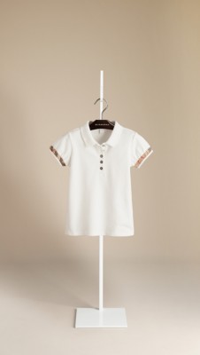 Check Trim Polo Shirt