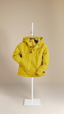 Check-Lined Hooded Blouson