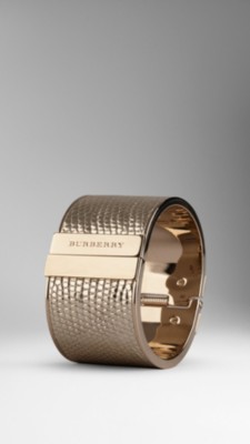 Metallic Lizard Cuff