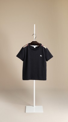 Check Shoulder T-Shirt