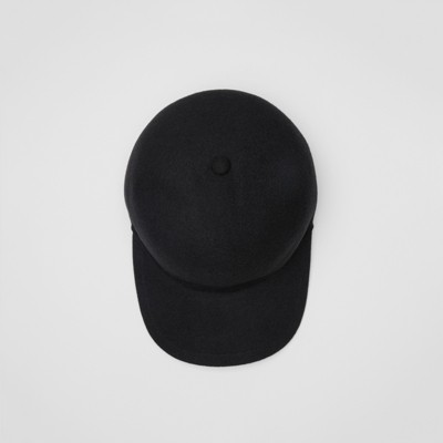 burberry felted wool baseball cap