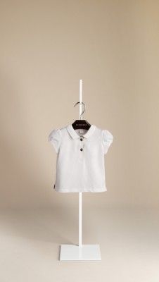 Puff Sleeve Polo Shirt