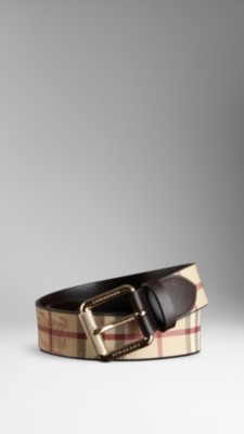 Haymarket Check Belt