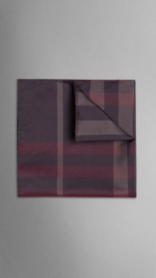 Check Pocket Square