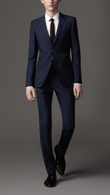 Slim Fit Wool Mohair Suit