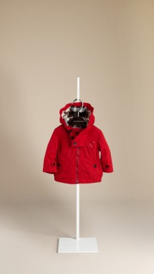 Check-Lined Parka