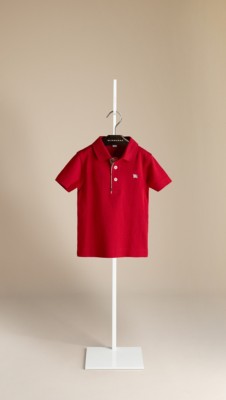 Check Placket Polo Shirt