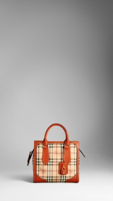 Small Haymarket Check Tote Bag
