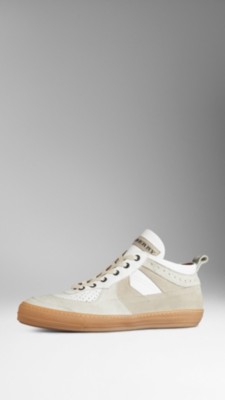 Suede Brogue Trainers