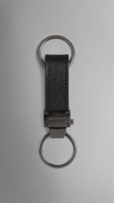 London Leather Key Ring