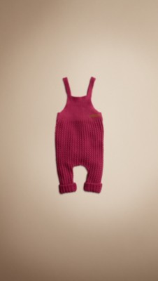 Cotton Knit Dungarees