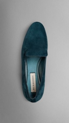 Suede Loafers