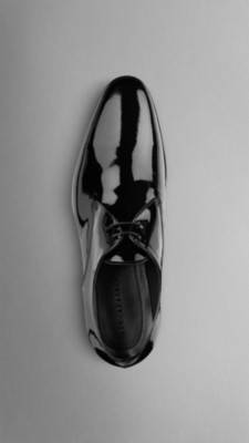 Bold Patent Leather Ceremonial Shoes