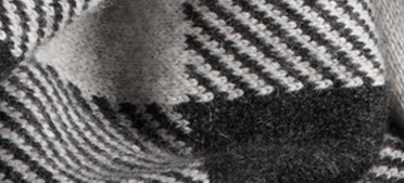 GREY MELANGE CHECK