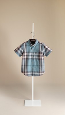 Check Cotton Twill Shirt