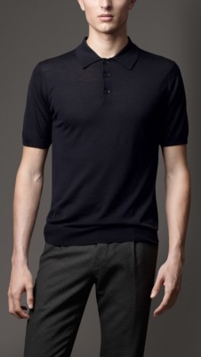 Merino Wool Polo Shirt