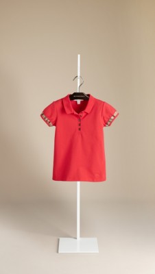 Check Trim Polo Shirt