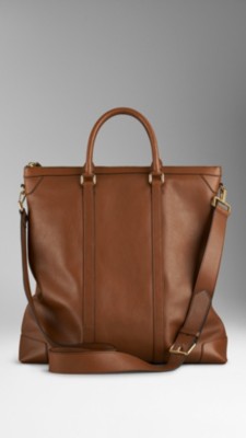 all day large leather tote