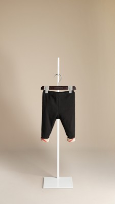 Ribbed Cotton Leggings