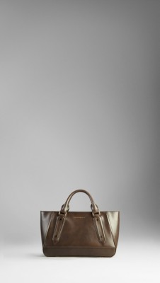 Small Patent London Leather Tote Bag