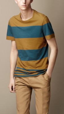 Yarn-Dye Striped T-Shirt