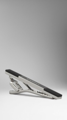 Enamel Insert Tie Clip