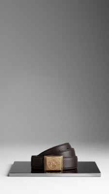 Heritage Buckle London Leather Belt