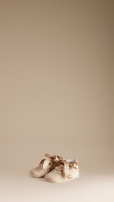 Leather Brogue Booties