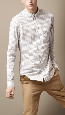 Button-Down Gingham Shirt